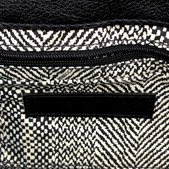 REBECCA MINKOFF QUILTED LEATHER CLUTCH/CROSSBODY - Picture 6 of 15